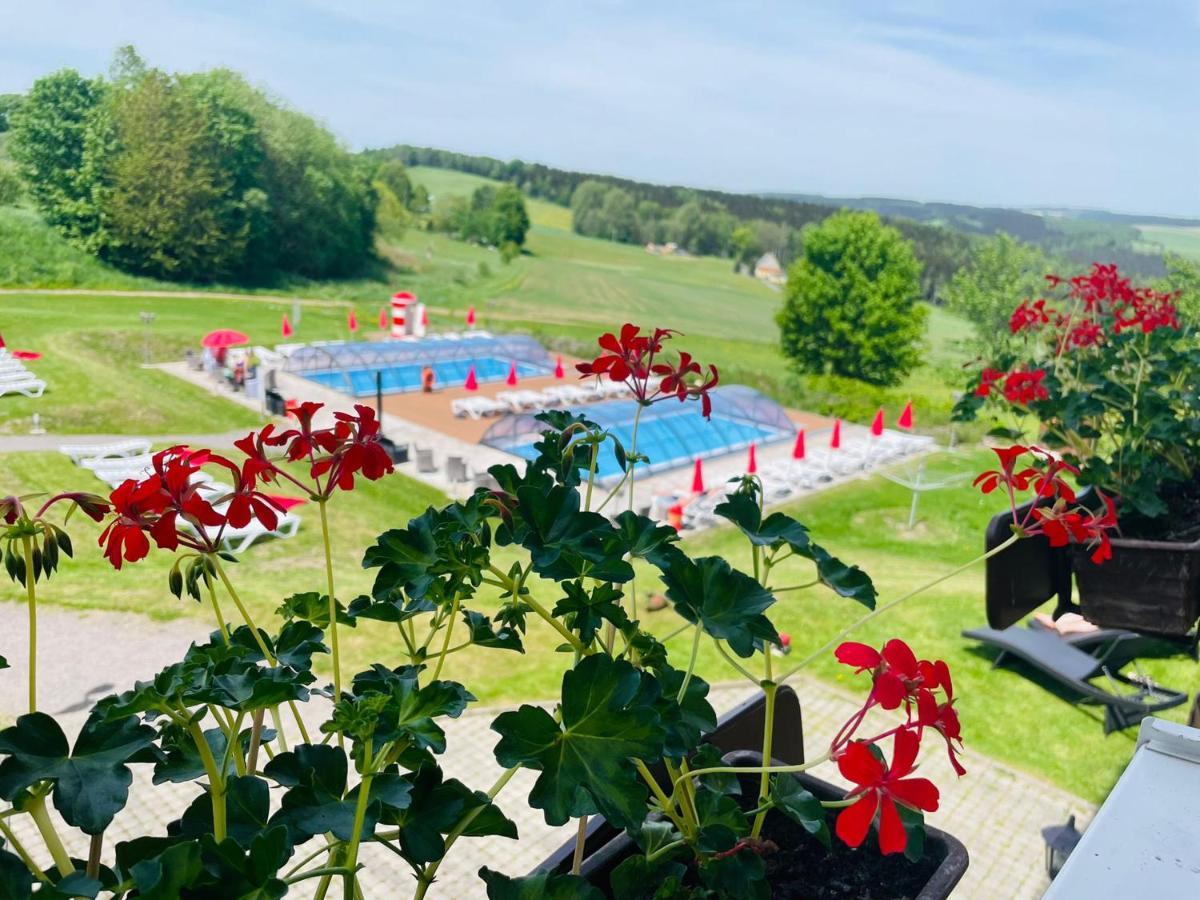 Panorama Berghotel Wettiner Hoehe Seiffen Eksteriør billede