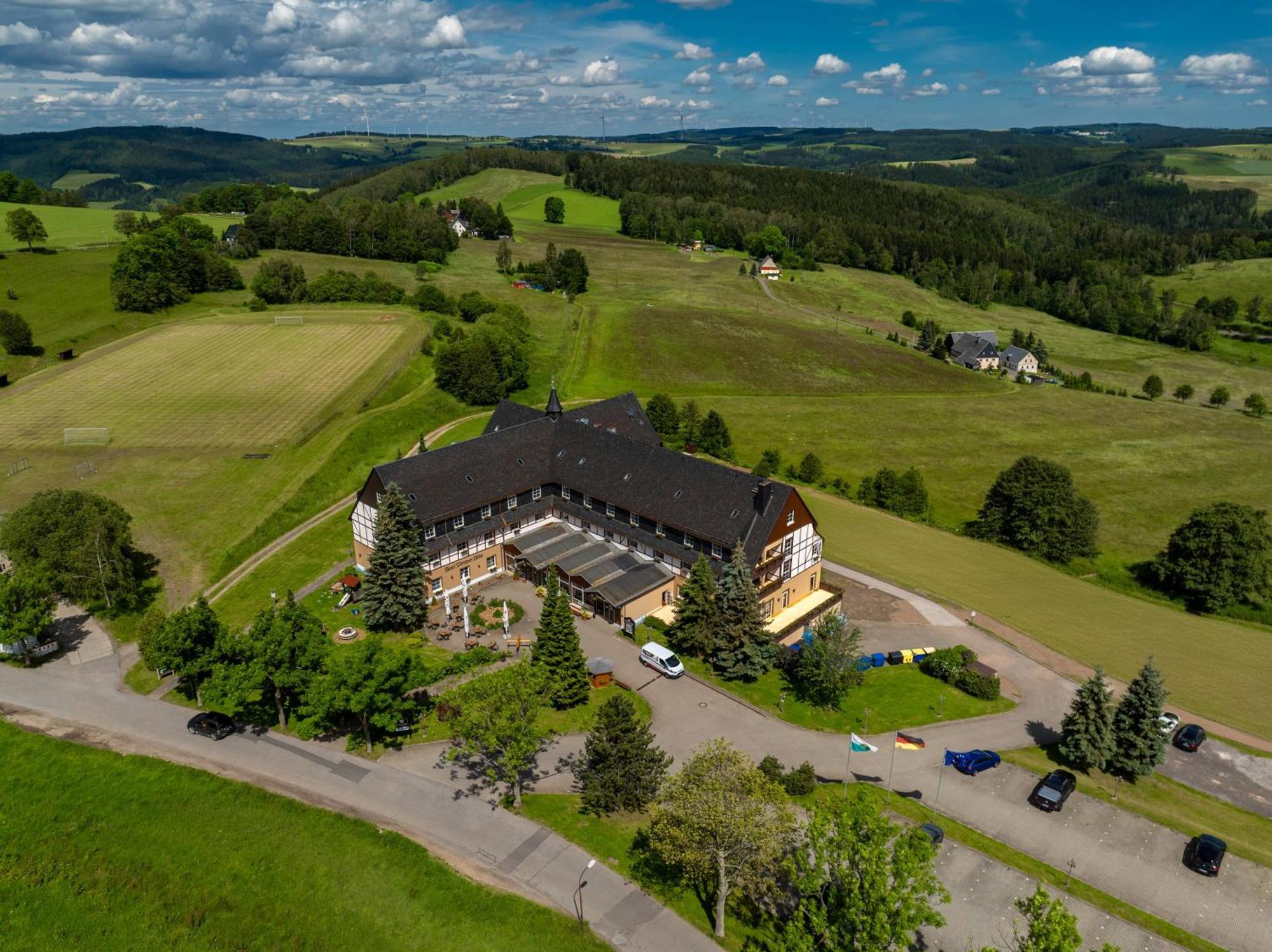 Panorama Berghotel Wettiner Hoehe Seiffen Eksteriør billede