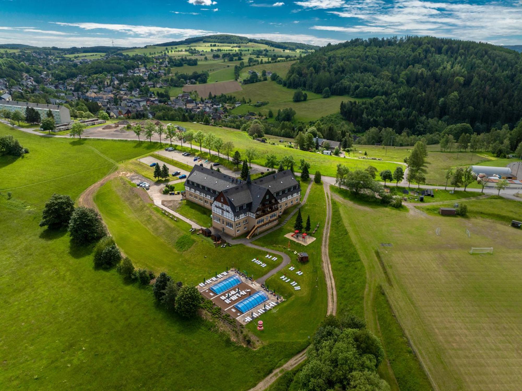 Panorama Berghotel Wettiner Hoehe Seiffen Eksteriør billede