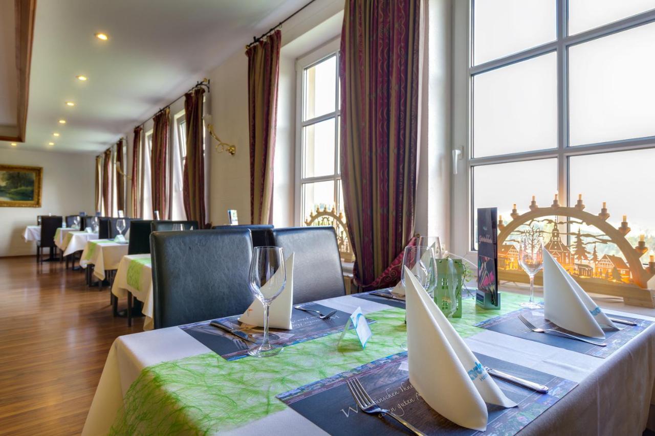 Panorama Berghotel Wettiner Hoehe Seiffen Eksteriør billede