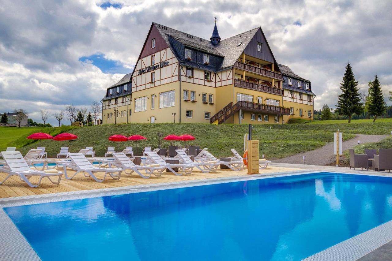 Panorama Berghotel Wettiner Hoehe Seiffen Eksteriør billede
